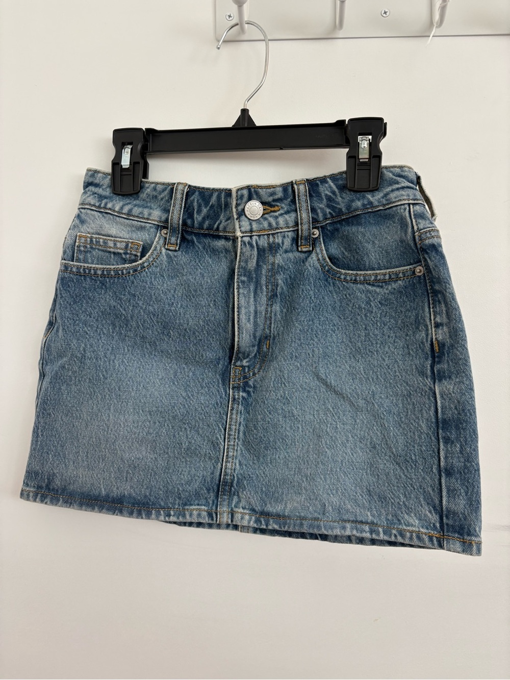 PacSun Light Blue Denim A‑Line Mini Skirt